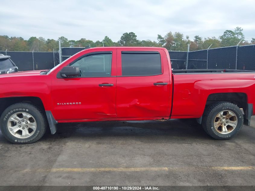 2014 Chevrolet Silverado 1500 2Lt VIN: 3GCUKREC6EG237341 Lot: 40710190