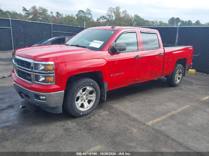 2014 Chevrolet Silverado 1500 2Lt VIN: 3GCUKREC6EG237341 Lot: 40710190