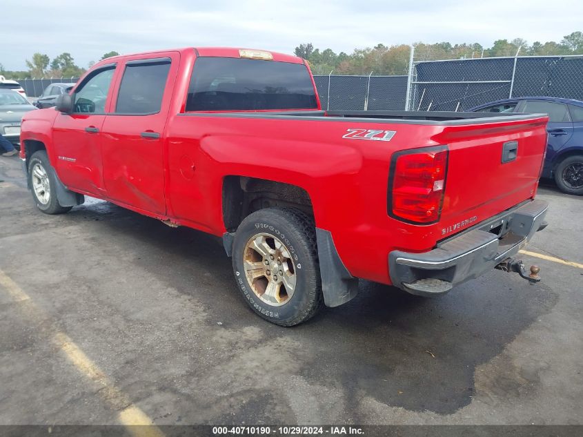 2014 Chevrolet Silverado 1500 2Lt VIN: 3GCUKREC6EG237341 Lot: 40710190