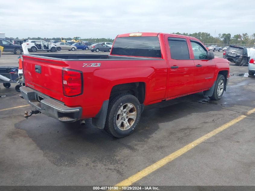 2014 Chevrolet Silverado 1500 2Lt VIN: 3GCUKREC6EG237341 Lot: 40710190