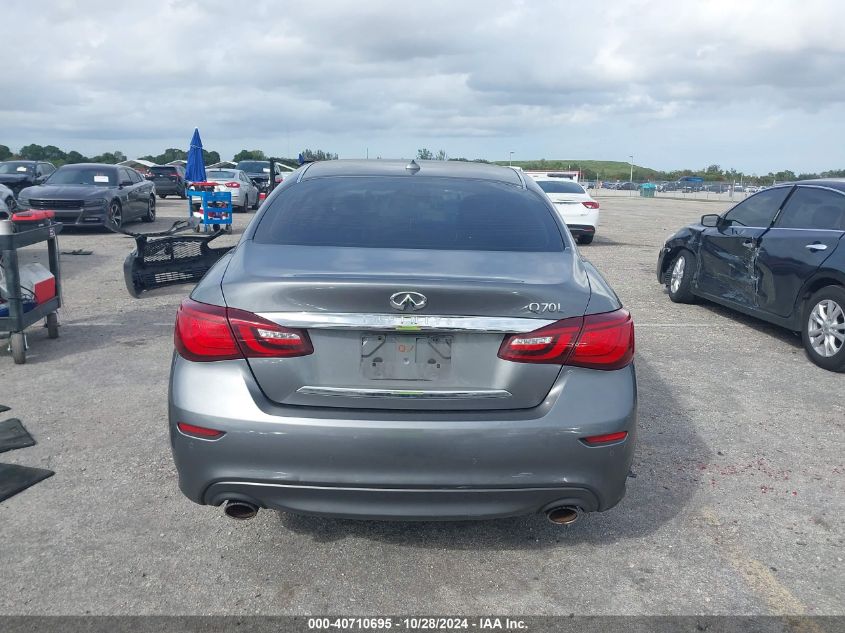 2015 Infiniti Q70L 3.7 VIN: JN1BY1PP9FM600529 Lot: 40710695