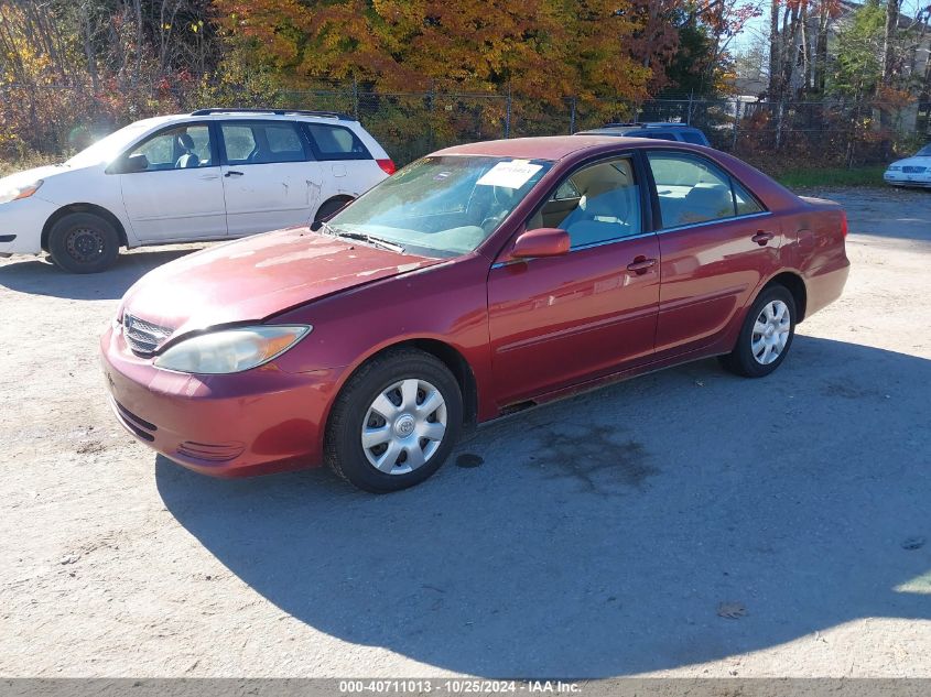 2003 Toyota Camry Le VIN: 4T1BE32K13U203692 Lot: 40711013