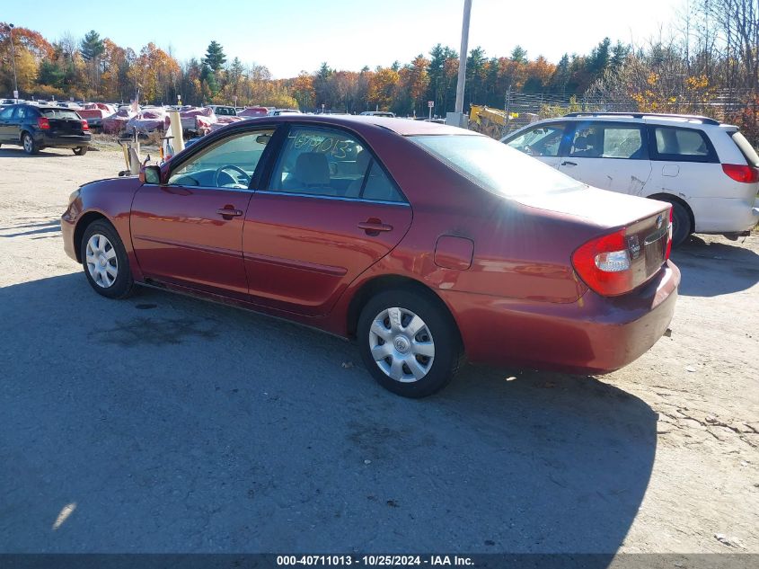 2003 Toyota Camry Le VIN: 4T1BE32K13U203692 Lot: 40711013