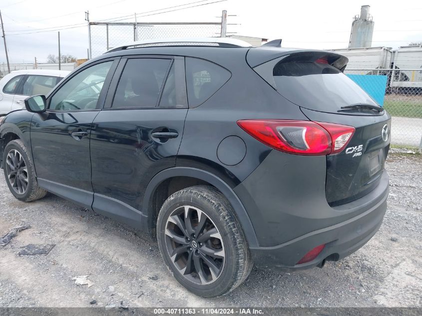 2016 Mazda Cx-5 Grand Touring VIN: JM3KE4DY8G0870100 Lot: 40711363