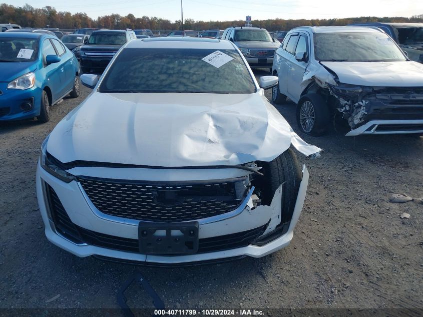 2020 Cadillac Ct5 Luxury VIN: 1G6DX5RKXL0122516 Lot: 40711799