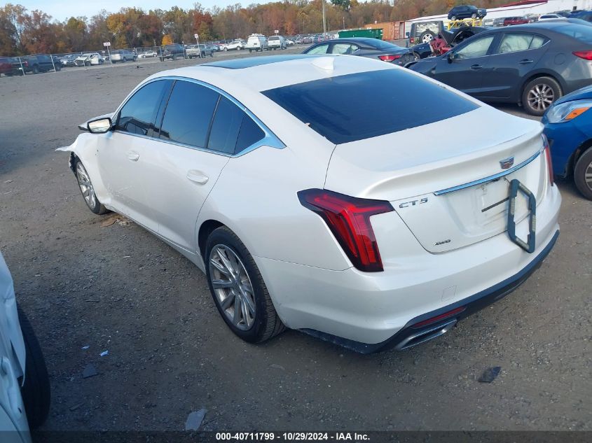 2020 Cadillac Ct5 Luxury VIN: 1G6DX5RKXL0122516 Lot: 40711799