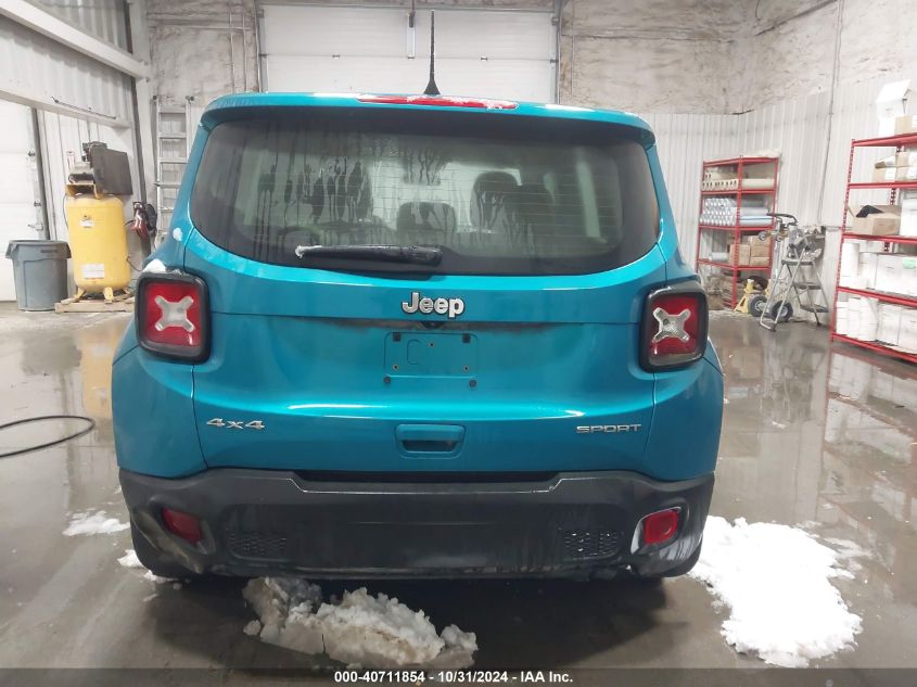 2020 Jeep Renegade Sport 4X4 VIN: ZACNJBAB7LPL89763 Lot: 40711854