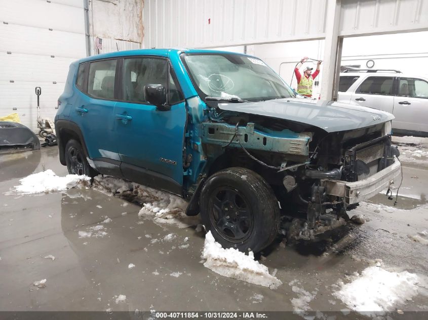 2020 Jeep Renegade Sport 4X4 VIN: ZACNJBAB7LPL89763 Lot: 40711854