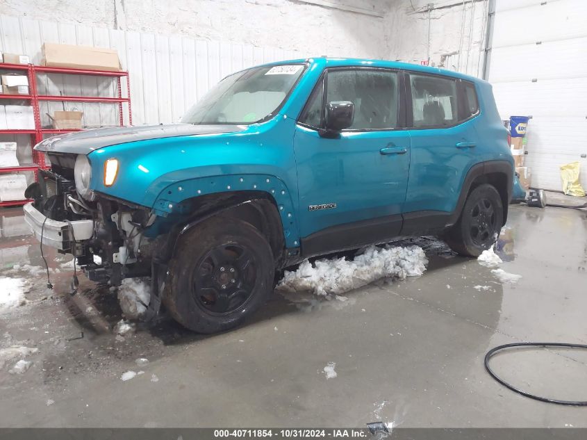 2020 Jeep Renegade Sport 4X4 VIN: ZACNJBAB7LPL89763 Lot: 40711854