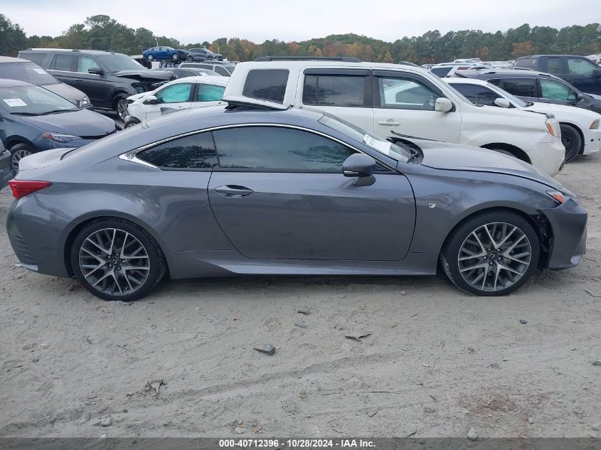 2015 Lexus Rc 350 VIN: JTHHE5BC6F5011104 Lot: 40712396