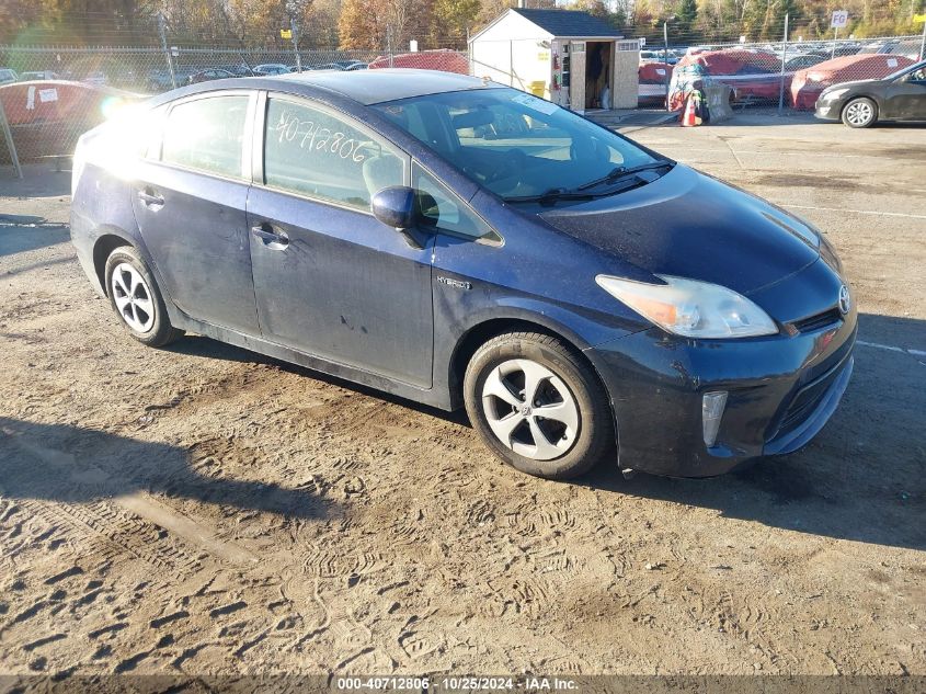 2013 Toyota Prius Two VIN: JTDKN3DU1D0340501 Lot: 40712806