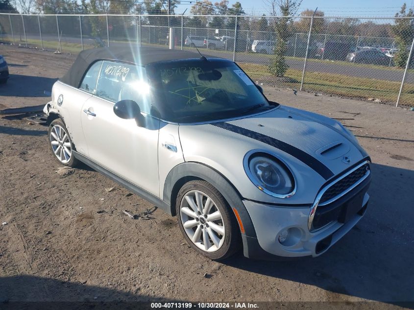 2017 Mini Convertible Cooper S VIN: WMWWG9C39H3C82262 Lot: 40713199