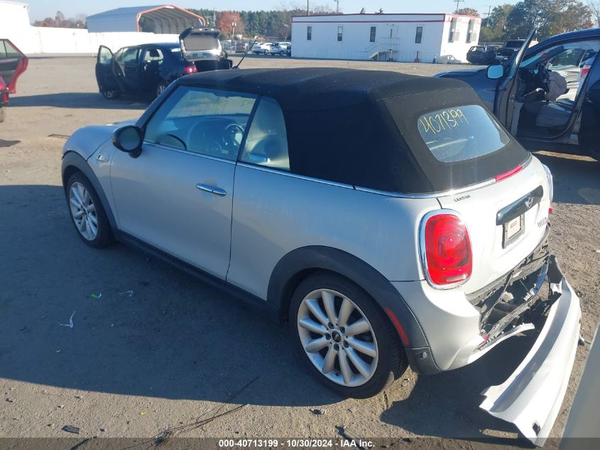 2017 Mini Convertible Cooper S VIN: WMWWG9C39H3C82262 Lot: 40713199