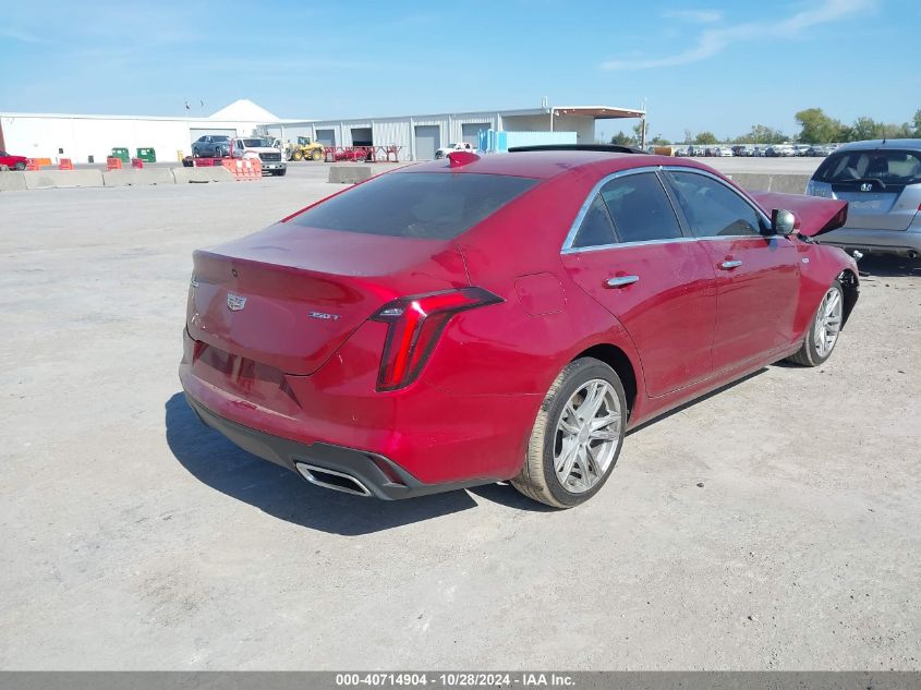 2024 Cadillac Ct4 Luxury VIN: 1G6DJ5RK6R0100250 Lot: 40714904