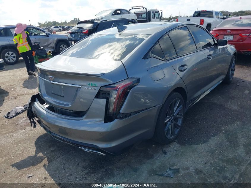 2021 Cadillac Ct5 Sport VIN: 1G6DU5RK0M0133423 Lot: 40715054