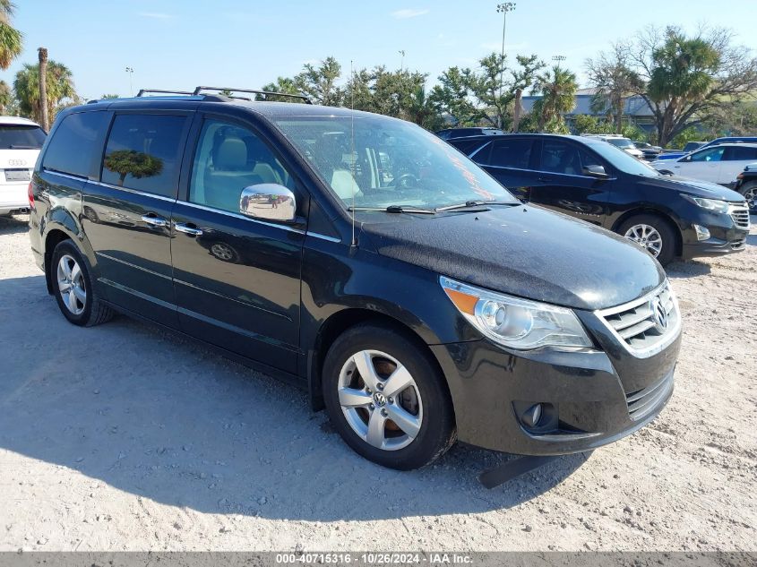 2013 Volkswagen Routan Sel Premium VIN: 2C4RVADG8DR725282 Lot: 40715316