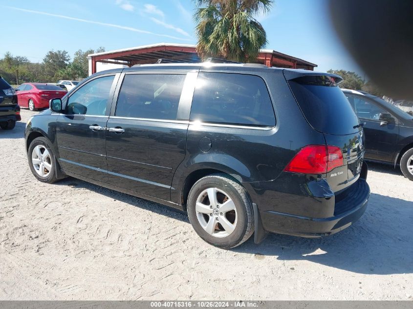 2013 Volkswagen Routan Sel Premium VIN: 2C4RVADG8DR725282 Lot: 40715316