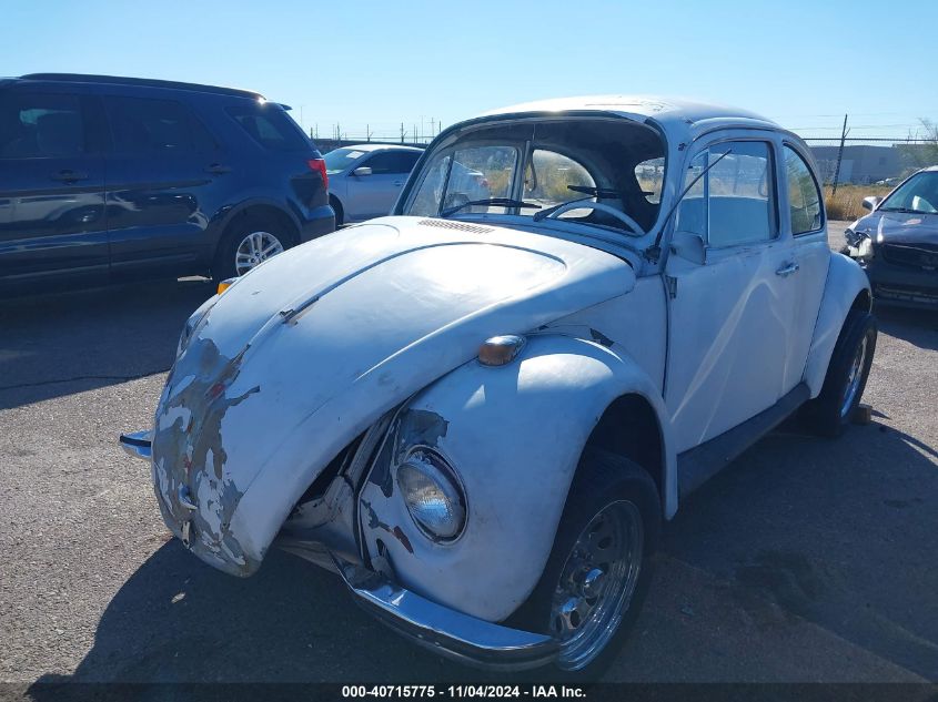 1968 Volkswagen Beetle VIN: 118635584