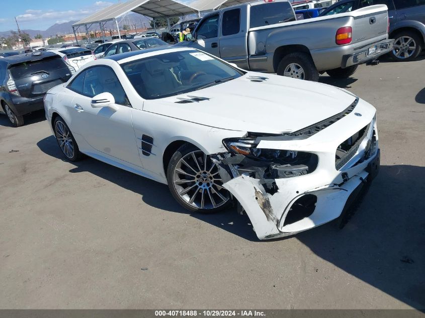 2018 Mercedes-Benz Sl 550 VIN: WDDJK7DA1JF052140 Lot: 40718488