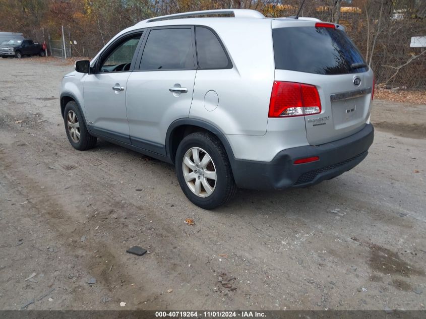 2013 Kia Sorento Lx VIN: 5XYKTDA22DG348518 Lot: 40719264