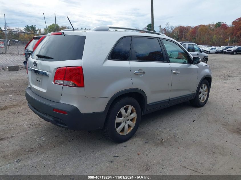 2013 Kia Sorento Lx VIN: 5XYKTDA22DG348518 Lot: 40719264