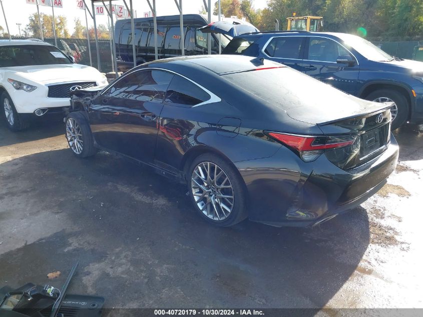 2020 Lexus Rc 300 VIN: JTHD85EC5L5006036 Lot: 40720179