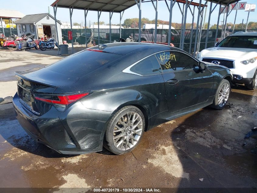 2020 Lexus Rc 300 VIN: JTHD85EC5L5006036 Lot: 40720179