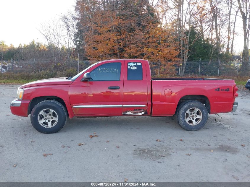 2005 Dodge Dakota Laramie VIN: 1D7HW52K45S204542 Lot: 40720724