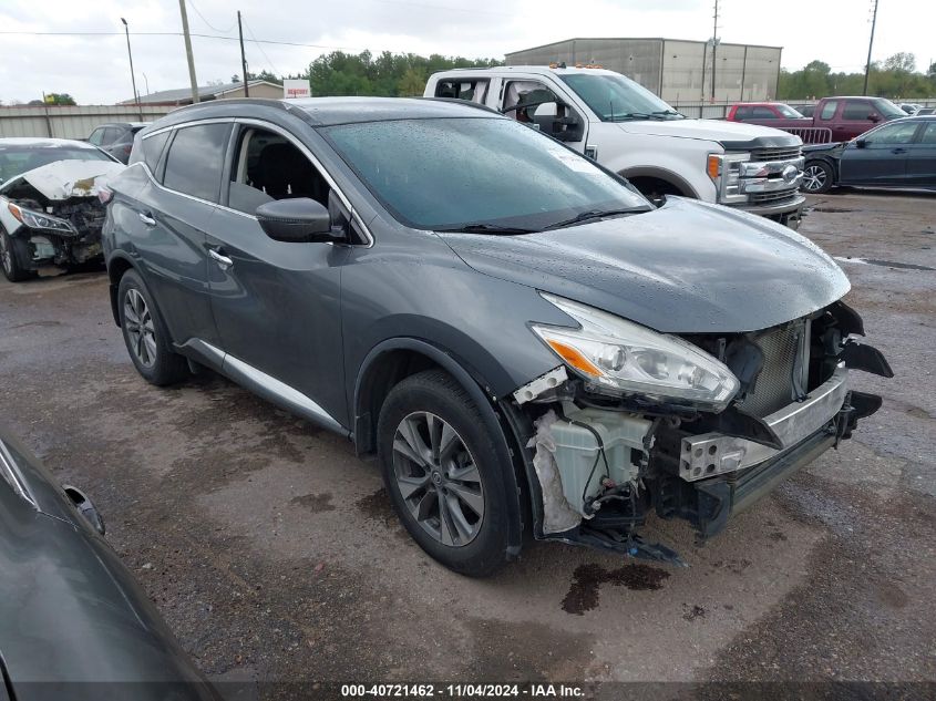 2017 Nissan Murano Sv VIN: 5N1AZ2MG9HN182935 Lot: 40721462