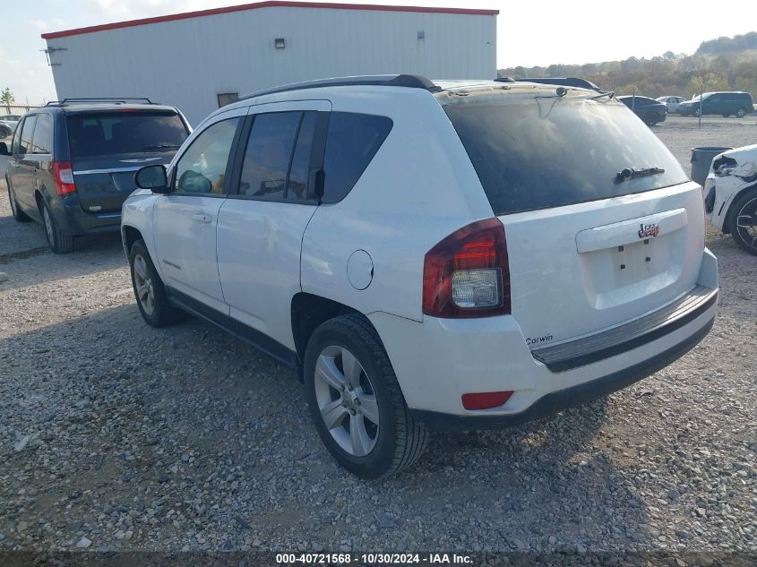 2016 Jeep Compass Sport VIN: 1C4NJCBA5GD612045 Lot: 40721568