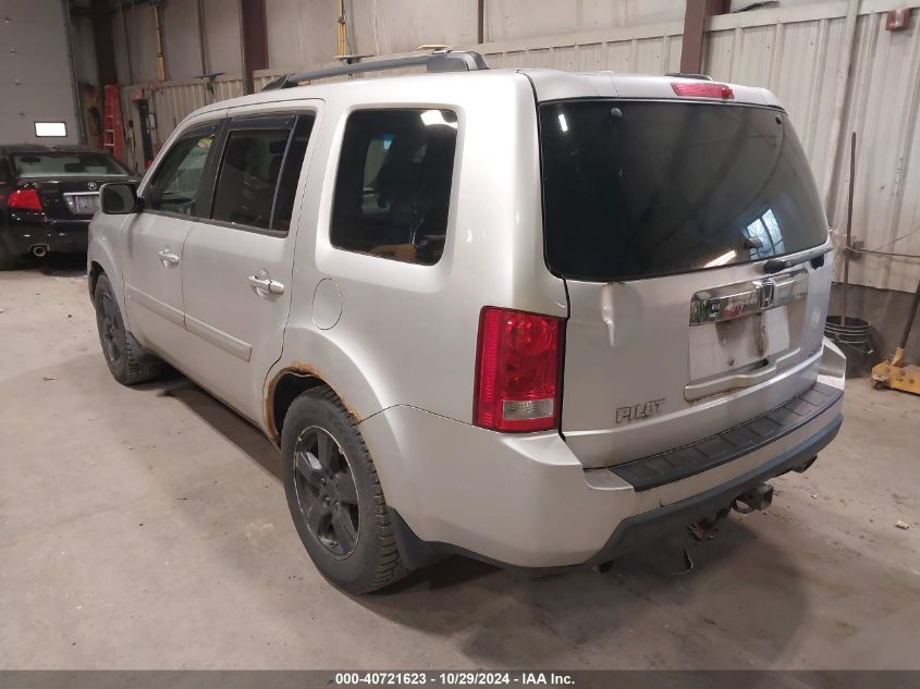 2009 Honda Pilot Ex-L VIN: 5FNYF48679B013988 Lot: 40721623