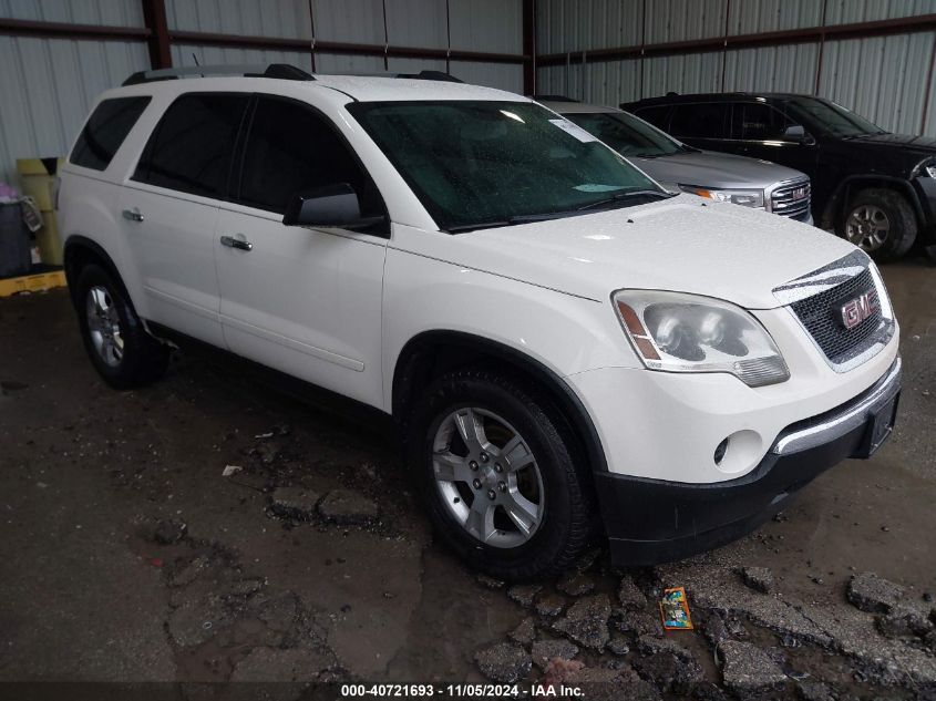 2011 GMC Acadia Sl VIN: 1GKKRNED7BJ310025 Lot: 40721693