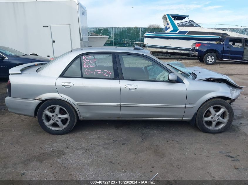 2002 Mazda Protege Dx/Es/Lx VIN: JM1BJ226420512477 Lot: 40722123