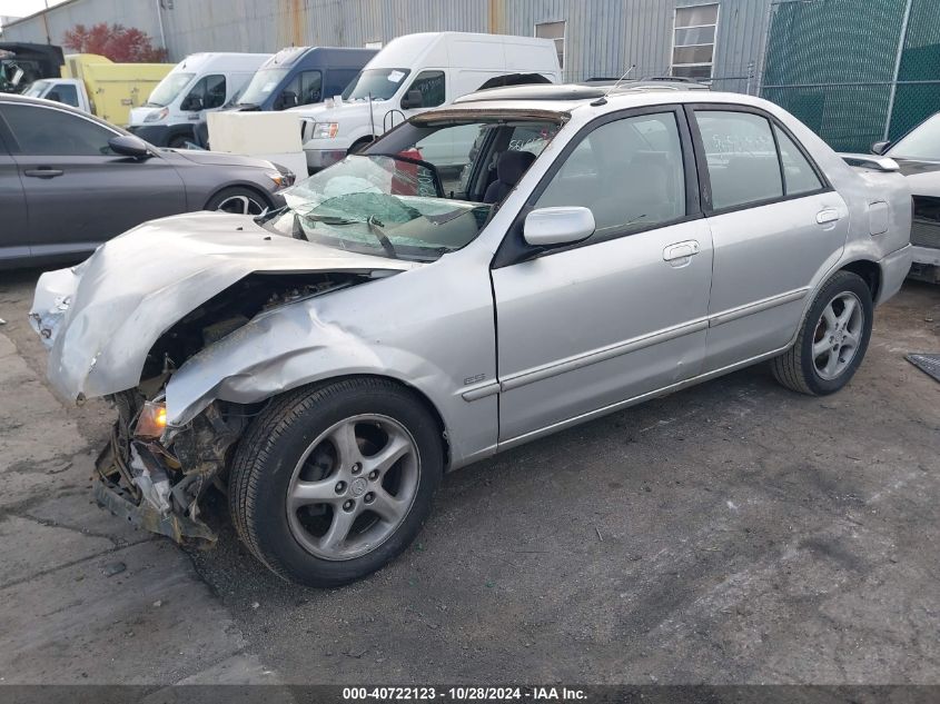 2002 Mazda Protege Dx/Es/Lx VIN: JM1BJ226420512477 Lot: 40722123