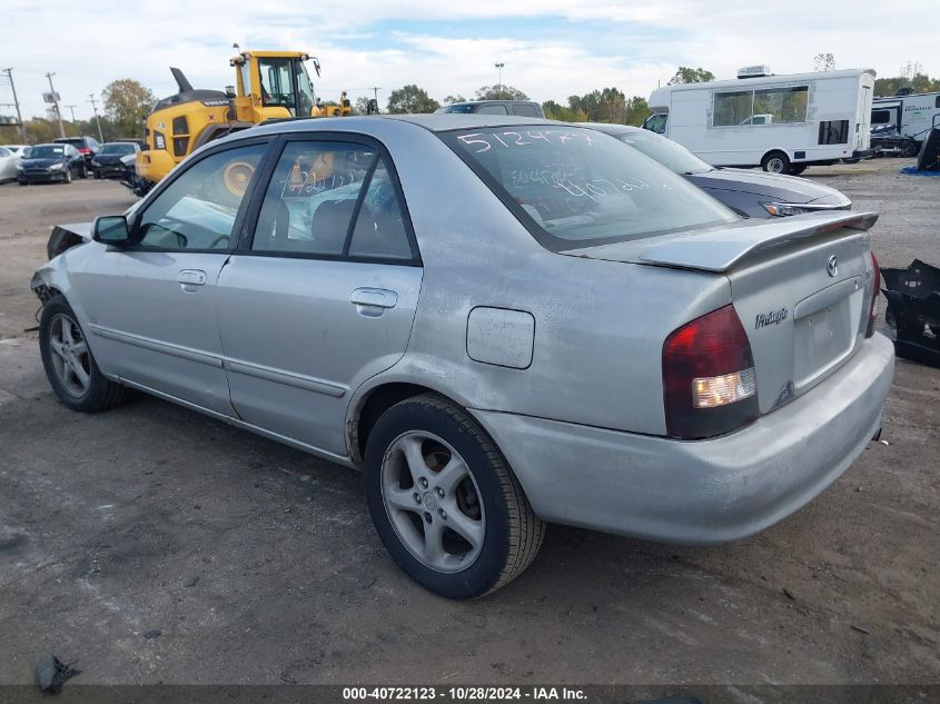 2002 Mazda Protege Dx/Es/Lx VIN: JM1BJ226420512477 Lot: 40722123