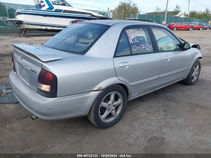 2002 Mazda Protege Dx/Es/Lx VIN: JM1BJ226420512477 Lot: 40722123