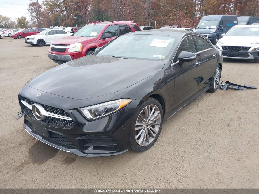 2019 Mercedes-Benz Cls 450 4Matic VIN: WDD2J5KB2KA007830 Lot: 40722444