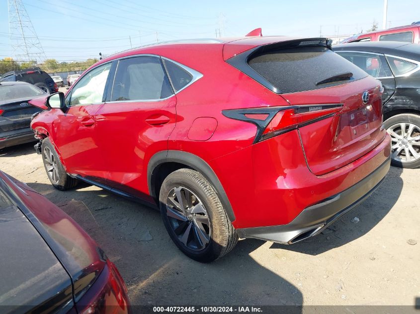 2020 Lexus Nx 300 VIN: JTJGARDZXL5016476 Lot: 40722445