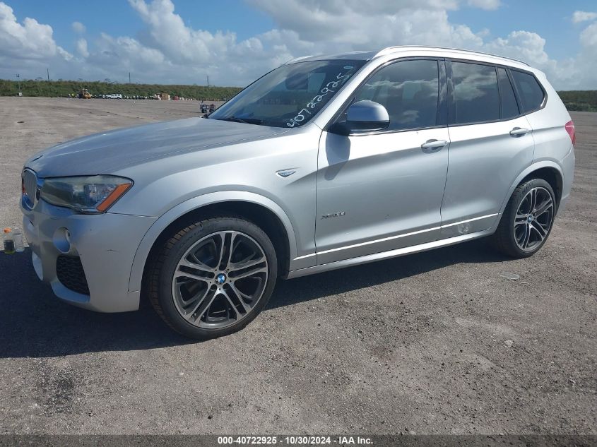 2016 BMW X3 xDrive35I VIN: 5UXWX7C53G0S16780 Lot: 40722925