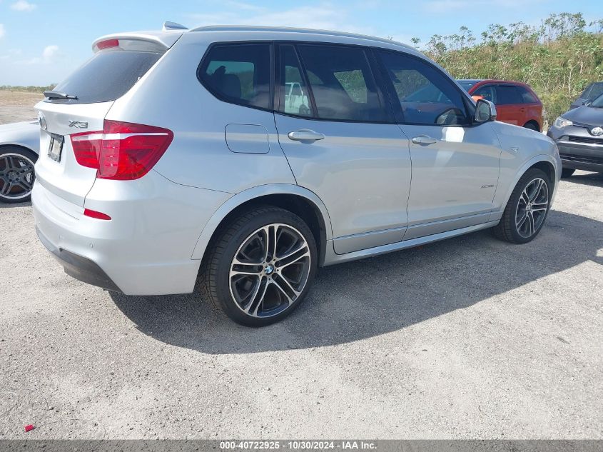 2016 BMW X3 xDrive35I VIN: 5UXWX7C53G0S16780 Lot: 40722925