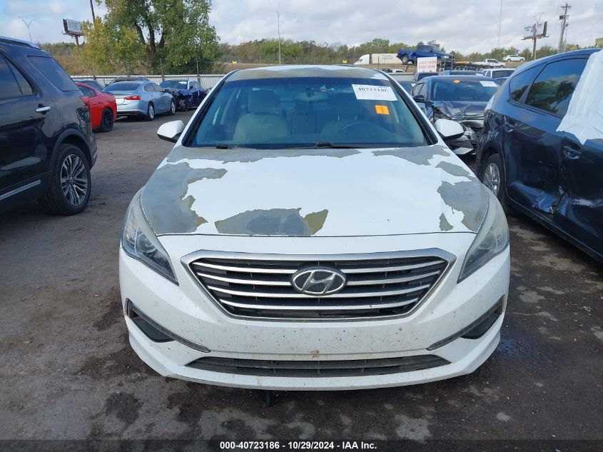 2015 Hyundai Sonata Se VIN: 5NPE24AF7FH018565 Lot: 40723186