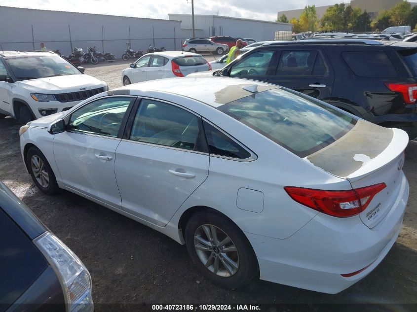 2015 Hyundai Sonata Se VIN: 5NPE24AF7FH018565 Lot: 40723186