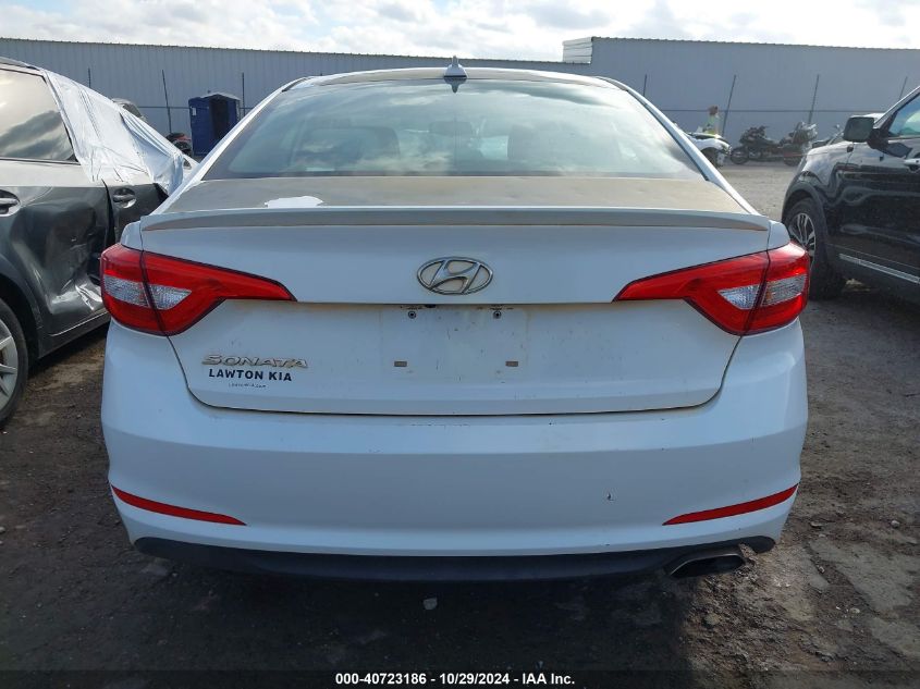 2015 Hyundai Sonata Se VIN: 5NPE24AF7FH018565 Lot: 40723186