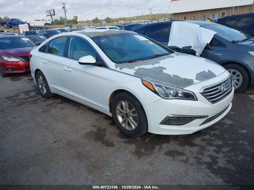 2015 Hyundai Sonata Se VIN: 5NPE24AF7FH018565 Lot: 40723186