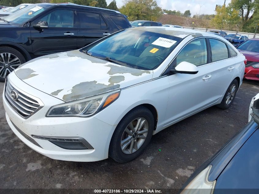 2015 Hyundai Sonata Se VIN: 5NPE24AF7FH018565 Lot: 40723186