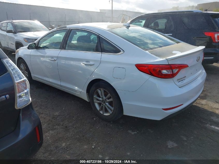 2015 Hyundai Sonata Se VIN: 5NPE24AF7FH018565 Lot: 40723186