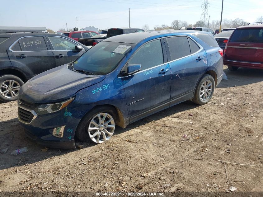 2020 Chevrolet Equinox Fwd Lt 1.5L Turbo VIN: 2GNAXKEV1L6191849 Lot: 40723521