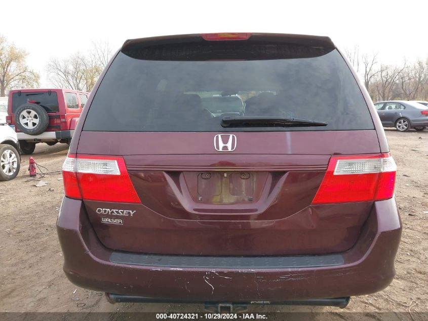 2007 Honda Odyssey Ex-L VIN: 5FNRL386X7B460934 Lot: 40724321