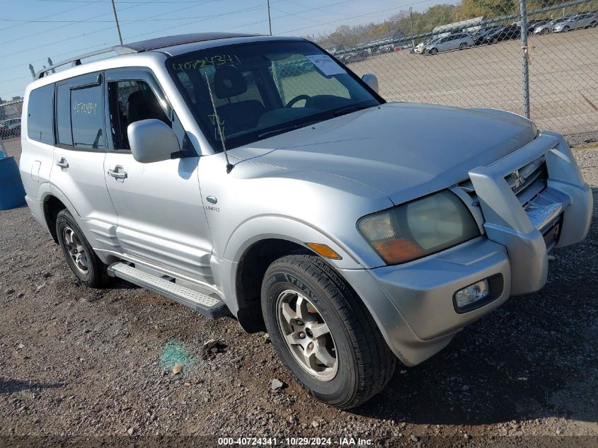 2002 Mitsubishi Montero Limited VIN: JA4MW51R12J002163 Lot: 40724341