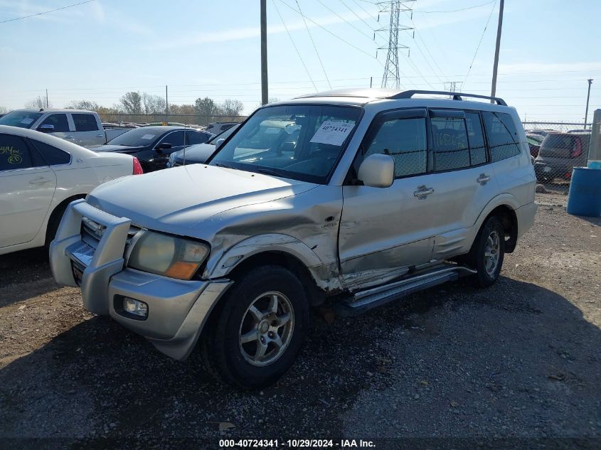 2002 Mitsubishi Montero Limited VIN: JA4MW51R12J002163 Lot: 40724341